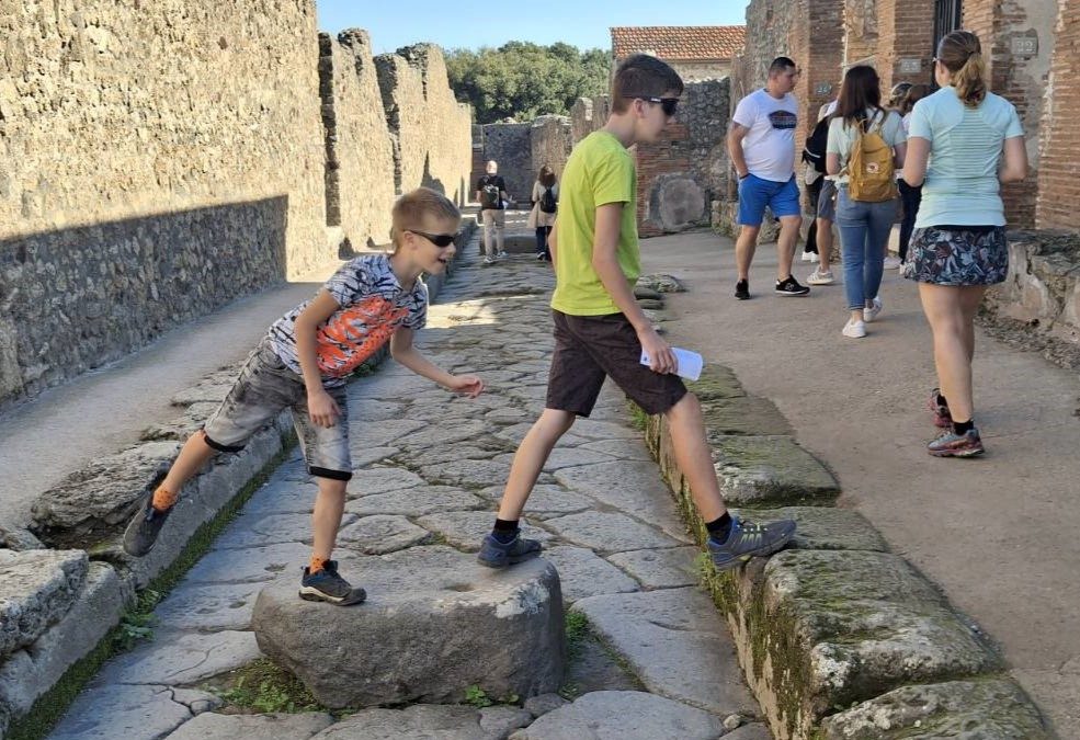 Rim, Vezuv, Pompeji