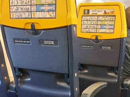 Sedeži na Ryanair